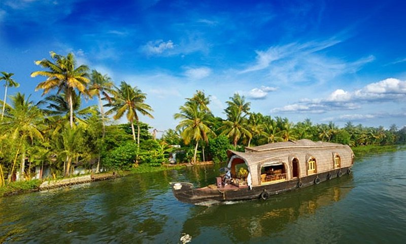 Kerala Alleppey Backwaters in Kerala